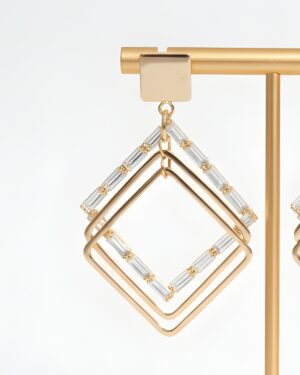 Gold Plated Silver Earring