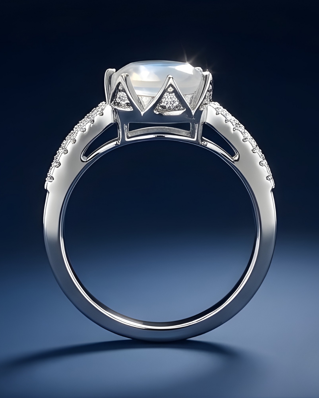 silver ring for women